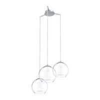 Bolsano Three Light Chrome Pendant | P500