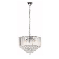 Otis Acrylic Chandelier 350mm Chrome | CH248C