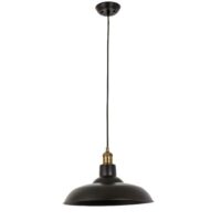 Matt Black Metal Pendant | PEN264 M/BK