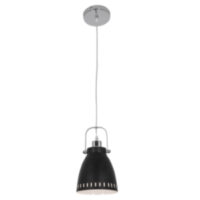 Metal Pendant Black | PEN187/1 BLACK