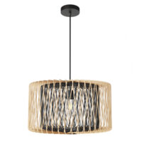 Metal and Bamboo Pendant | PEN514 BAMBOO