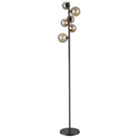 Floor Lamp with Smoke Colour Glass | SL401