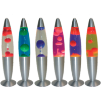 Lava Lamp with Silver Base | TL108