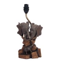 Elephant Resin Table Lamp | BTL007