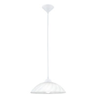 Vetro Pendant 350mm White | P113W