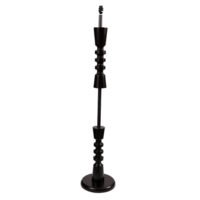 Solid Dark Wood Floor Standing Lamp | FL6