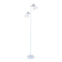 Black Mother and Son Floor Lamp with Double Switch | SL1097