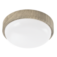 Polycarbonate Ceiling Fitting | CF130 WOOD