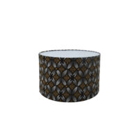 Drum Lampshade Large with Shweshwe Print Material | S129
