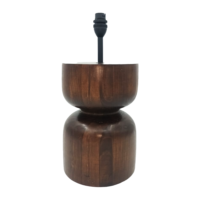 Side Table Lamp Stand Solid Wood Oak Stained | WF223 P