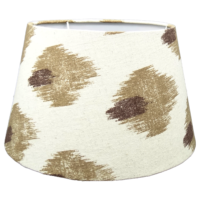 Tapered Drum Lampshade Beige Material | S141