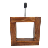 Solid Wood Square Table Lamp | WF231