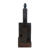 Solid Wood Block Table Lamp | WF235